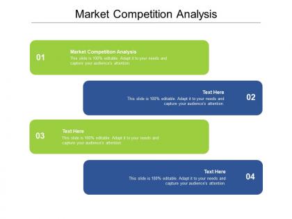 Market competition analysis ppt powerpoint presentation infographic template visuals cpb