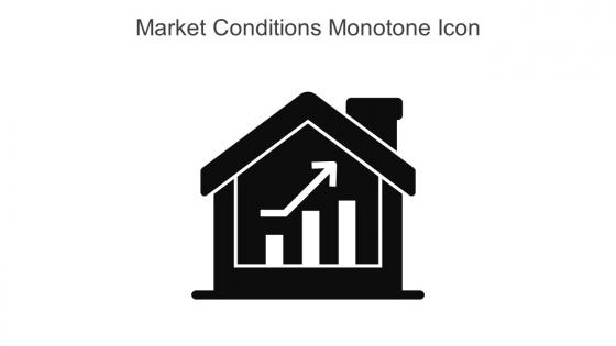 Market Conditions Monotone Icon In Powerpoint Pptx Png And Editable Eps Format