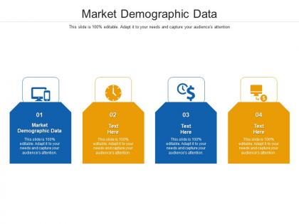 Market demographic data ppt powerpoint presentation model tips cpb