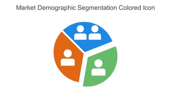 Market Demographic Segmentation Colored Icon In Powerpoint Pptx Png And Editable Eps Format