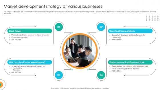 Market Development Strategy Of Various Businesses