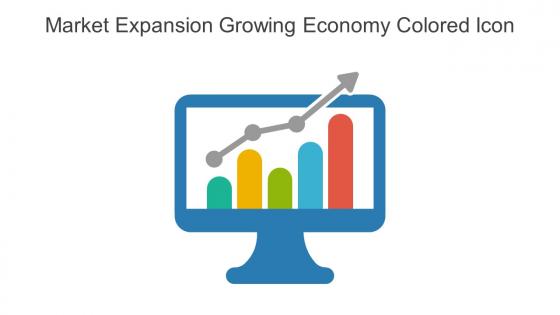 Market Expansion Growing Economy Colored Icon In Powerpoint Pptx Png And Editable Eps Format