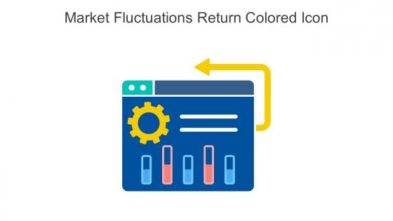Market Fluctuations Return Colored Icon In Powerpoint Pptx Png And Editable Eps Format