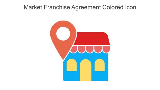 Market Franchise Agreement Colored Icon In Powerpoint Pptx Png And Editable Eps Format