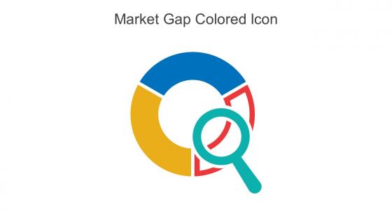 Market Gap Colored Icon In Powerpoint Pptx Png And Editable Eps Format