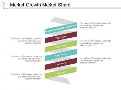Market growth market share ppt powerpoint presentation infographics inspiration cpb
