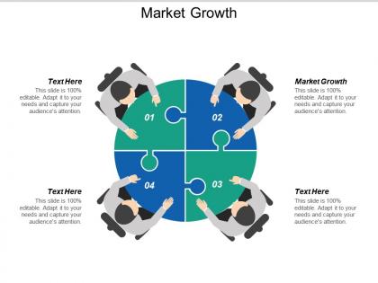 Market growth ppt powerpoint presentation icon guidelines cpb