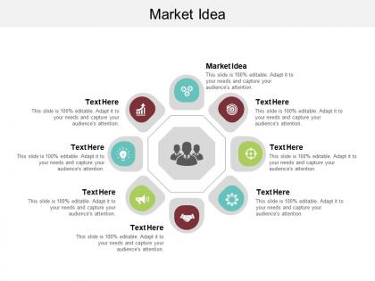 Market idea ppt powerpoint presentation ideas graphics download cpb