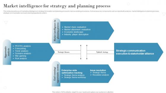 Market Intelligence For Strategy And Planning Process Introduction To Market Intelligence To Develop MKT SS V