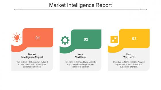 Market Intelligence Report Ppt Powerpoint Presentation Layouts Show Cpb