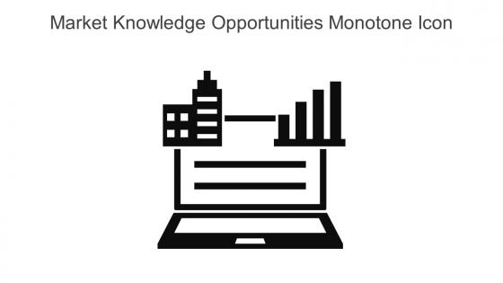 Market Knowledge Opportunities Monotone Icon In Powerpoint Pptx Png And Editable Eps Format