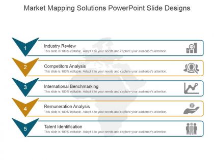 Market mapping solutions powerpoint slide designs