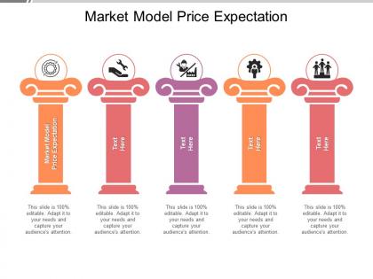 Market model price expectation ppt powerpoint presentation file visual cpb