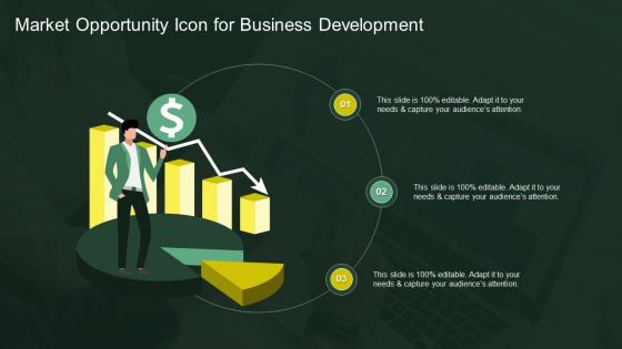 Market Opportunity Icon For Business Development