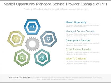 Market opportunity managed service provider example of ppt