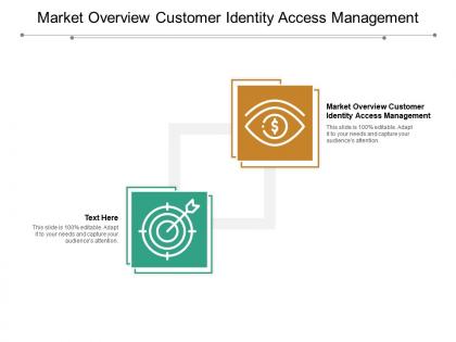 Market overview customer identity access management ppt powerpoint presentation infographic template styles cpb