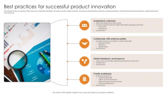 Market Penetration For Business Best Practices For Successful Product Innovation Strategy SS V