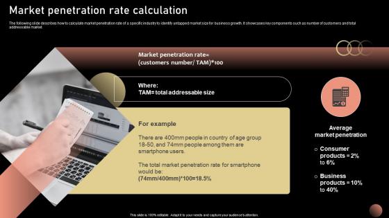 Market Penetration Rate Calculation Strategic Plan For Company Growth Strategy SS V