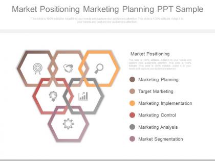 Market positioning marketing planning ppt sample