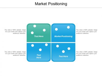 Market positioning ppt powerpoint presentation icon graphics cpb