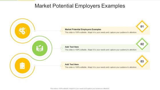 Market Potential Employers Examples In Powerpoint And Google Slides Cpb