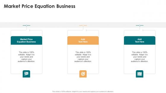 Market Price Equation Business In Powerpoint And Google Slides Cpb