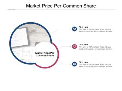 Market price per common share ppt powerpoint presentation inspiration file formats cpb