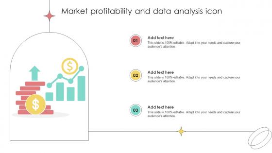 Market Profitability And Data Analysis Icon