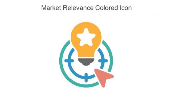 Market Relevance Colored Icon In Powerpoint Pptx Png And Editable Eps Format