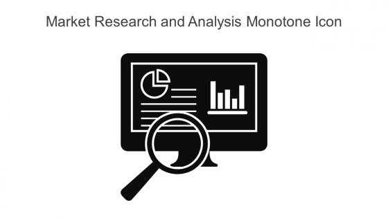 Market Research And Analysis Monotone Icon In Powerpoint Pptx Png And Editable Eps Format