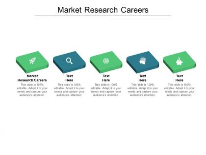 Market research careers ppt powerpoint presentation infographic template model cpb