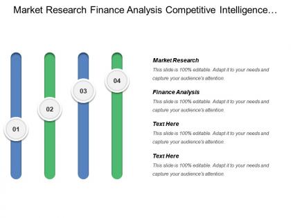 Market research finance analysis competitive intelligence customer intelligence