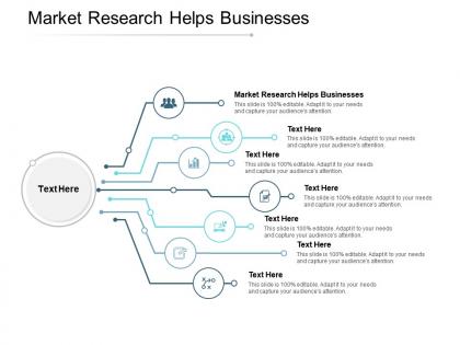 Market research helps businesses ppt powerpoint presentation infographic template professional cpb
