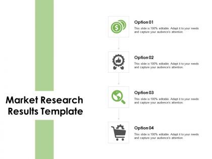 Market research results template portfolio ppt powerpoint presentation gallery