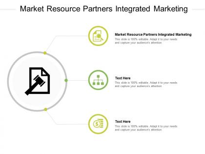 Market resource partners integrated marketing ppt powerpoint presentation slides design inspiration cpb