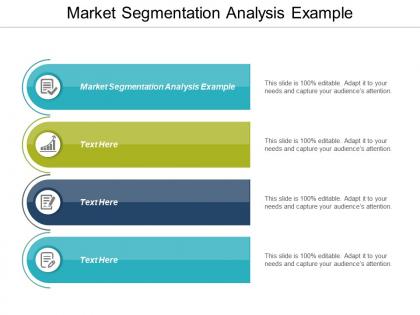 Market segmentation analysis example ppt powerpoint presentation professional designs cpb