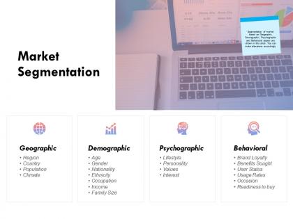 Market segmentation balanced management ppt powerpoint presentation icon picture