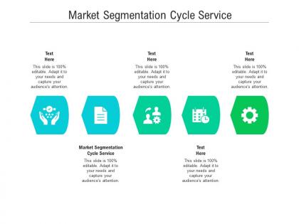 Market segmentation cycle service ppt powerpoint presentation layouts information cpb