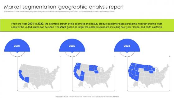 Market Segmentation Geographic Analysis Report Customer Demographic Segmentation MKT SS V