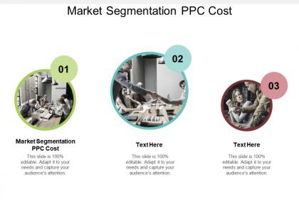 Market segmentation ppc cost ppt powerpoint presentation styles introduction cpb
