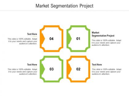 Market segmentation project ppt powerpoint presentation file show cpb