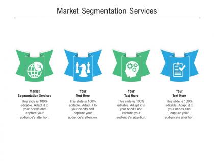 Market segmentation services ppt powerpoint presentation model outfit cpb