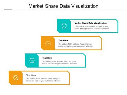 Market share data visualization ppt powerpoint infographics infographic template cpb