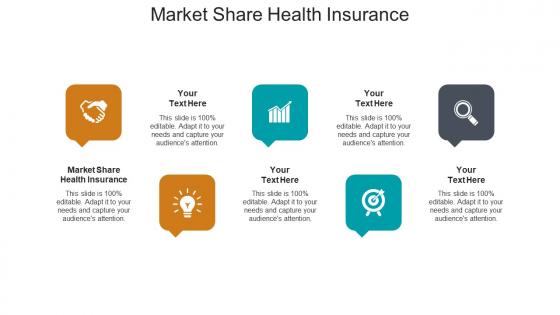 Market share health insurance ppt powerpoint presentation inspiration template cpb