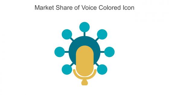 Market Share Of Voice Colored Icon In Powerpoint Pptx Png And Editable Eps Format