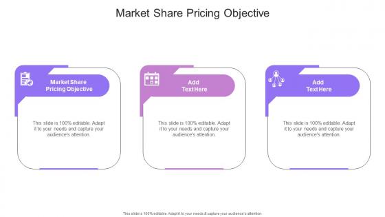 Market Share Pricing Objective In Powerpoint And Google Slides Cpb