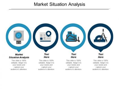 Market situation analysis ppt powerpoint presentation icon show cpb