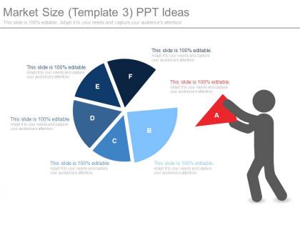 Market size template3 ppt ideas