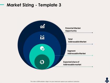 Market sizing template 3 expected segment ppt powerpoint presentation display