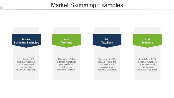 Market Skimming Examples Ppt PowerPoint Presentation Gallery Background Images Cpb